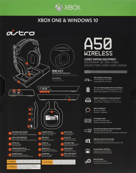 Astro a50 instructions - ASTRO Gaming A50 (2019 Version) Wireless On Ear Headphone (Black/Silver) : Amazon.in: Electronics